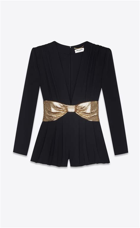 ysl playsuit bow|Saint Laurent.